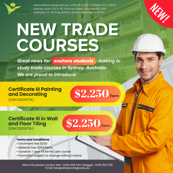 Abbey new course 2026