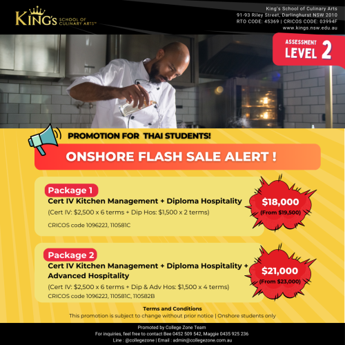 Kings Promotion News update May 2025 - onshore